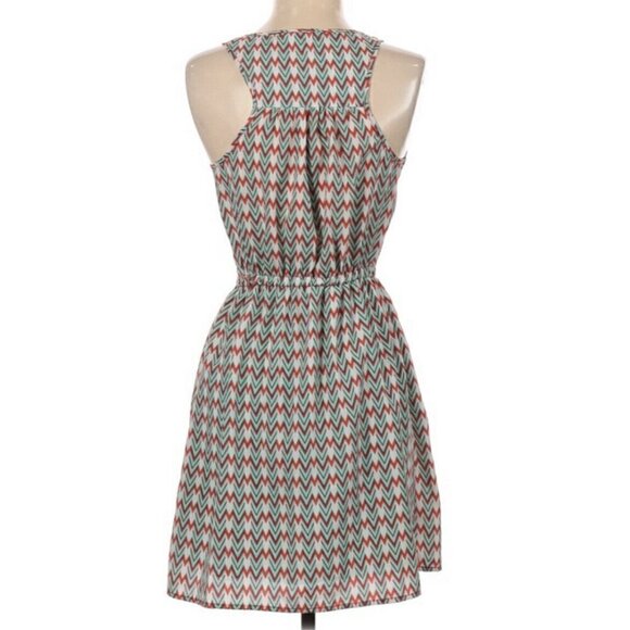 Bebop Women’s‎ Mini Dress Women’s Small Chevron - Picture 2 of 2